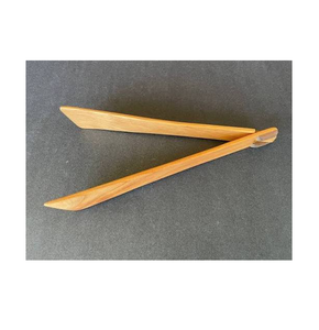 Wood Ice Cube <b>Tong</b> Salad Serving <b>Wooden</b> Food <b>Tongs</b> Premium Quality Reusable <b>Wooden</b> Bar Used - Product Image 3