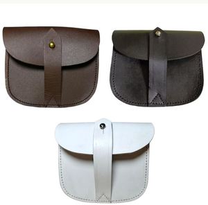 M.A.F.ZAL - Bolsa de Caza Vintage de Cuero Genuino Personalizada con Cierre de Botón, Impermeable, para Llamadores de Caza, con Correa de Hombro Curva - Product Image 3