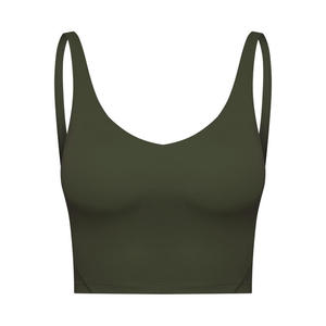 New Style Women's Sports <b>Bra</b> Fitness Workout Training Running Yoga Seamless <b>Stretch</b> Support <b>Bra</b> Wholesale Custom Logo Activewear - Product Image 5
