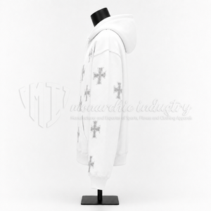 Fabricant de sweats à capuche personnalisés, sweats à capuche oversize streetwear, vêtements en gros - Product Image 4