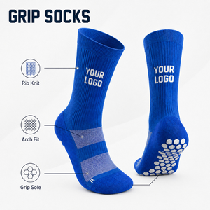 Cross Border Professional Competition <b>Training</b> Non Slip Football <b>Socks</b> Digital 100% Cotton Mesh Towel Bottom Thick Crew <b>Socks</b> - Product Image 3