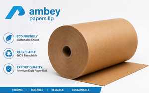 Hojas de Papel Kraft Acanalado Premium con Alta Resistencia al Desgarro, 40-80 GSM, para Embalaje, Envoltura y Uso Industrial - Product Image 1