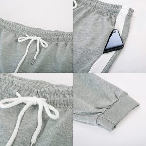 Conjunto Deportivo Informal de 2 Piezas para Hombre, Estilo Urbano, 100% Algodón, con Capucha, Transpirable y Ligero - Product Image 4