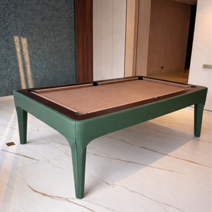 Table de billard de luxe moderne de style Negroni avec tapis synthétique haute vitesse, taille personnalisable pour la maison, l'hôtel, le club - Product Image 4