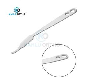 Instruments chirurgicaux en acier inoxydable de haute qualité, impression de logo personnalisée, rétracteur manuel Hohmann, certifié CE, KAHLU ORTHOPEDIC - Product Image 5