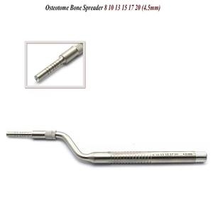 Osteótomo Separador de Huesos 8 10 13 15 17 20 3.8mm Manual de Acero Inoxidable con Empuñadura Moleteada Instrumento Quirúrgico Dental Certificado CE Clase - Product Image 4