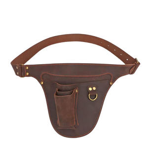 Cinturón de Trabajo de Cuero Genuino con Logotipo Personalizado para Floristas, Cinturón Profesional para Arreglos Florales y Jardinería, Fabricante OEM - Product Image 2