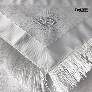 Wholesale Product Masonic Master Mason <b>Machine</b> Embroidery Apron Freemasons Aprons for Regalia Products - Product Image 5