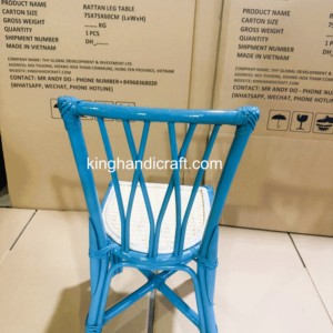 Chaises en rotin faites à la main pour enfants, idéales pour la location événementielle, les anniversaires, les mariages, les fêtes, la décoration de mariages bohèmes et d'événements. - Product Image 4
