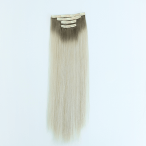 Usine en gros 100% pince à cheveux humains en Super Double nouveau produit naturel droite cheveux vietnamiens peau trame sans silicones - Product Image 3