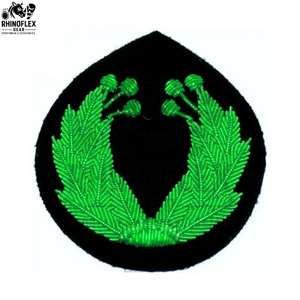 Top High-Quality Custom-Made Hand Embroidered <b>Badges</b> Luxury Style Personalized And By Supplier Hand Embroidery <b>Badges</b> For Sale - Product Image 3