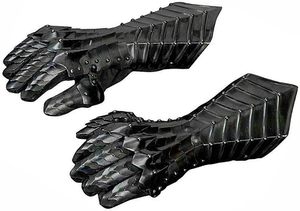 Guantes de Armadura de Caballero Medieval Decorativos de Metal, de Fabricante Confiable, para Exhibición en el Hogar y Colección Histórica - Product Image 4