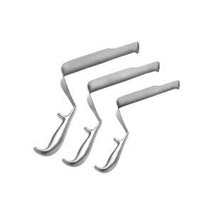 Ensemble de rétracteurs pour chirurgie pelvienne profonde – 3 instruments chirurgicaux orthopédiques – Kit de rétracteurs pelviens auto-serrants en acier inoxydable - Product Image 3