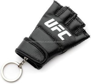 Mini Guantes de MMA Antideslizantes, Impermeables y Ligeros con Llavero a Juego, Material PU Personalizado para Uso Promocional, Deportes/Gimnasio/Aire Libre - Product Image 1