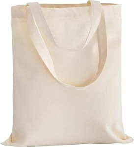 Eco-Friendly Custom Printed cotton canvas Shopping Bag with Cotton Handle Letter Pattern-Price Included - Product Image 4