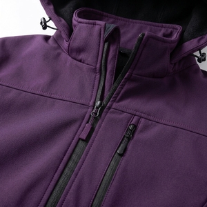 <b>Men's</b> <b>Long</b> Sleeve Hooded Utility <b>Jacket</b> with Full Zip Front and Pocket Details - Product Image 4