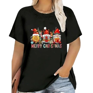 High Quality 3D Printed T Shirts Custom Summer O-Neck Women's Shirt 100% Cotton Stylish Drop-Shoulder Shirts - Product Image 1