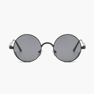 RTS Trending Metal Full Rim Round Steam Punk <b>Sunglasses</b> 2026 for Unisex Fashion UV400 Protection PC Lenses - Product Image 2