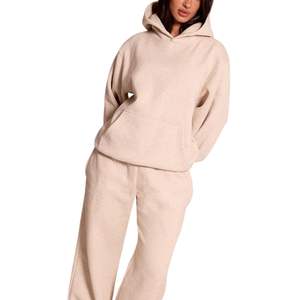 Sudadera con Capucha Extra Grande para Mujer, de Forro Polar Grueso, con Logotipo Personalizado, Sudadera con Capucha de Invierno para Mujer, Fabricante - Product Image 5