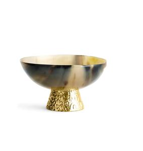 Hermosa tazón de metal para chocolate, fabricada con artesanía superior, ofrece una forma premium de servir dulces. - Product Image 3