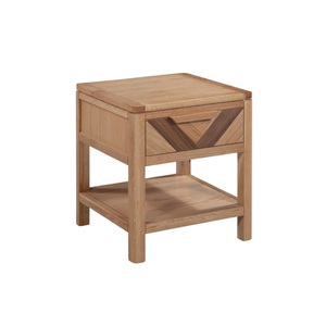 Muebles para el Hogar Más Vendidos, Diseño Contemporáneo, Colección MARS, Mesa de Noche de Madera Maciza para Dormitorio - Product Image 1