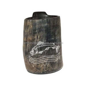 Tasse en corne faite à la main de qualité standard pour la maison, l'hôtel et le restaurant du fournisseur indien au prix de gros meilleure qualité - Product Image 6
