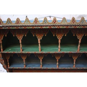Handcrafted Sheesham <b>Wood</b> Artistic Hand-Painted <b>Shelf</b> - Wholesale - Product Image 2