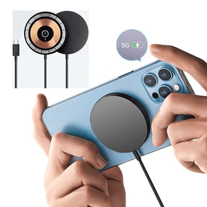 15W per il caricatore veloce Wireless Qi con compatibilità magnetica per 12 13 14 15 e 16 modelli di telefoni cellulari - Product Image 1