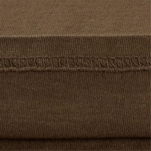 Custom Flocking Print Heavy <b>Weight</b> Casual Plaid Printed Polyester / Cotton Men Regular Fit Knitted <b>Blank</b> T-Shirts - Product Image 4