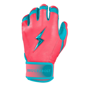 Guantes de Bateo de Béisbol/Sóftbol Profesionales de Piel de Cabra con Puño Largo, Cierre de Gancho y Bucle, Ligeros, Duraderos, Unisex para Adultos - Product Image 2