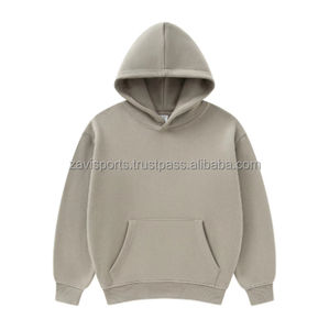 Sweats à capuche pour enfants avec logo personnalisé, vente en gros de sweats à capuche surdimensionnés pour enfants, sweats à capuche unis pour enfants, sweats à capuche pour enfants de couleur unie - Product Image 4
