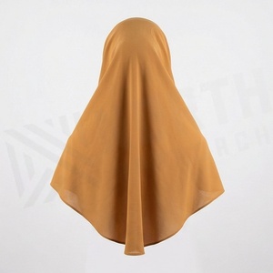 Hiyab de Chifón de Color Sólido para Mujer, Transpirable, para Uso Diario, Pañuelo Étnico de Oriente Medio - Product Image 2