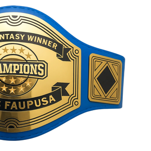 Ceinture de championnat Fantasy Winner personnalisable, ceinture de titre sportif Lucas Faupusa - Product Image 3