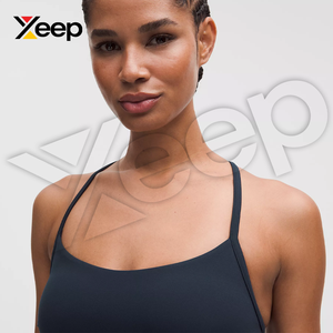XEEP High Quality Women Yoga Sports <b>Bra</b> XC-SB-73 Simple Breathable Adjustable <b>Straps</b> Removable Pads High Support Quick Dry - Product Image 4