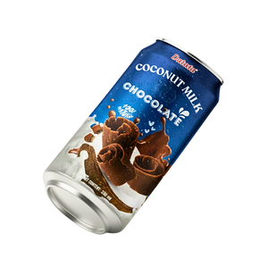 OEM/ODM เครื่องดื่มนมมะพร้าวช็อกโกแลตบรรจุกระป๋อง 330 มล. แบรนด์ส่วนตัว น้ำผลไม้และน้ำผัก - Product Image 4