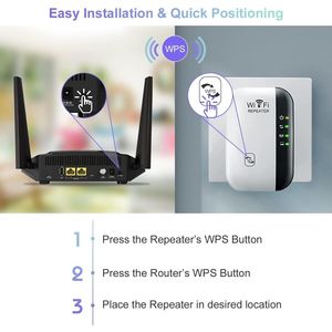 Ripetitore WiFi per Casa, Copertura 465 m², 50 Dispositivi, Amplificatore di Segnale Wireless per Uso Domestico - Product Image 2