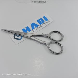 Chrome Polish Embroidery Scissors Custom <b>Threading</b> Shears Sharp Blade Stainless Steel Mini Right-Handed Cuticle Care Beauty - Product Image 5