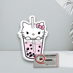 แผ่นแม่เหล็กอะคริลิคตกแต่งลายเฮลโลคิตตี้น่ารักสำหรับต่อขนตา รูปทรงผีเสื้อ หัวใจ ดอกไม้ เพชร อเนกประสงค์ - Product Image 6