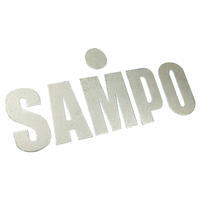 Autocollant en vinyle imperméable personnalisé avec impression de logo de luxe en 3D chromé, étiquette d'emballage CALA, marque TW, origine TW