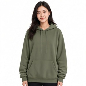 Custom <b>Women</b> Trendy Oversized Sweatshirt Hooded Casual Pullover Top Loose Fit <b>Long</b> Sleeve <b>Hoodie</b> Everyday Fashion - Product Image 2