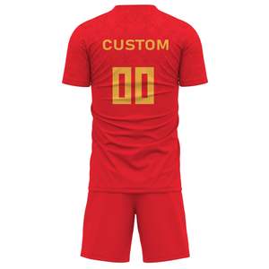 Camiseta de Fútbol Personalizable para Niños, Nuevo Estilo, Sublimación Completa, Secado Rápido, Uniforme de Entrenamiento Transpirable para Equipos de Fútbol Infantil - Product Image 4