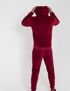 new design custom private label velvet jogging tracksuit - Product Image 3