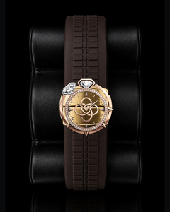Reloj de Lujo para Hombre con Esfera Roja y Diamantes Moissanite, Completamente Cubierto de Diamantes, en Oro Rosa, Plata y Acero Inoxidable, Estilo Hip Hop - Product Image 3