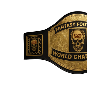 Ceinture de champion du monde de football édition Stone Cold, plaquée or, titre de championnat sportif de qualité supérieure - Product Image 4