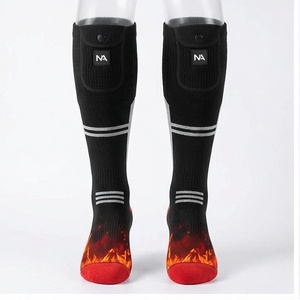 NA <b>Knee</b> <b>High</b> <b>Socks</b> With Flame Print Quick Dry Basketball <b>Socks</b> For Adults Summer - Product Image 1