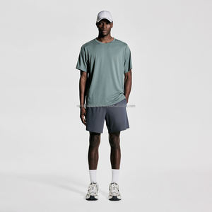 Camiseta de fútbol para hombre de color sólido retro personalizada de Nardon Apparel OEM/ODM - Product Image 4