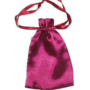 Bolsas de tela personalizadas con cordón para regalos de boda, bolsas impresas para guardar ropa, de venta al por mayor en India. - Product Image 5