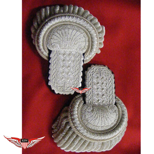 KEW Epaulettes de Caballería Napoleónica, Lujosas, Ecológicas, Trenzadas, Bordadas a Mano, Vintage, Elegantes, Accesorios para Prendas de Ceremonia - Product Image 1