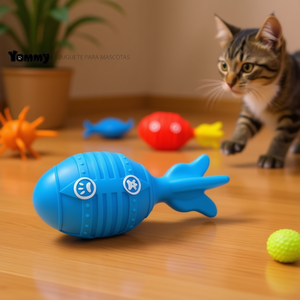 Juguete para Peces Yommy de 17.5cm, Juguete Interactivo de Goma para Mascotas - Product Image 3
