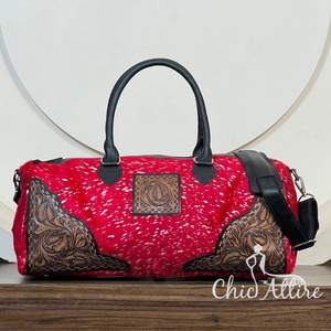 Handcrafted Designer <b>Travel</b> Duffel <b>Bag</b> Hand Tooled <b>Leather</b> Business Outdoor Weekender <b>Bag</b> Genuine Cowhide <b>Leather</b> <b>Travel</b> <b>Bag</b> - Product Image 1